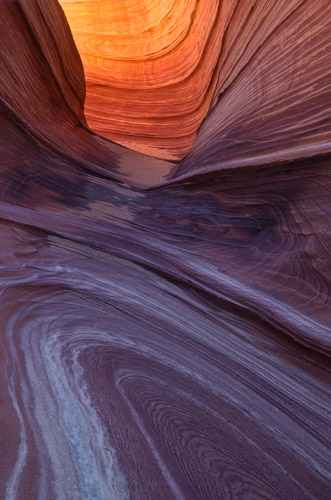 The Wave Slot Canyon